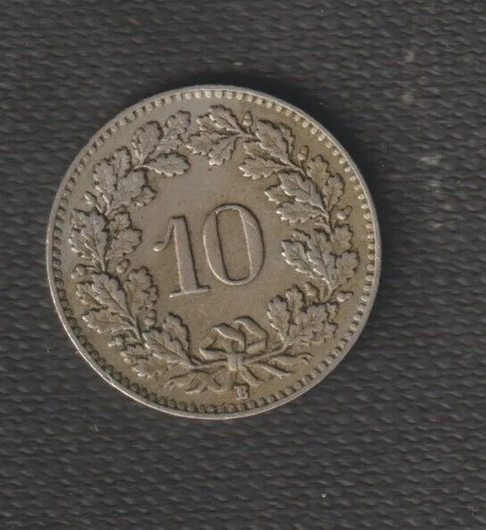 Switzerland Coins- 10 Rappen 1930 Circulated