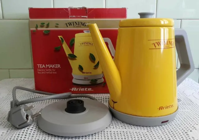 ARIETE BOLLITORE ELETTRICO Te Tisane 2892 Twining Of London Tea Maker  Rarissimo EUR 18,50 - PicClick FR