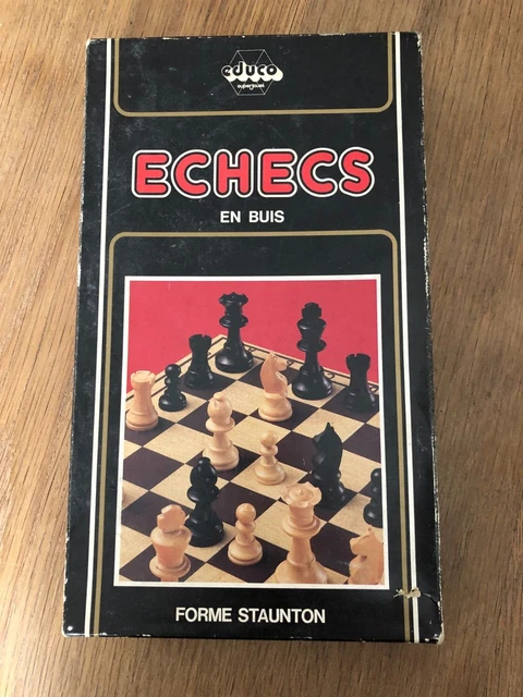 Jeu D'Échecs Vintage Play Box - Figurines Chinoises - France 1980