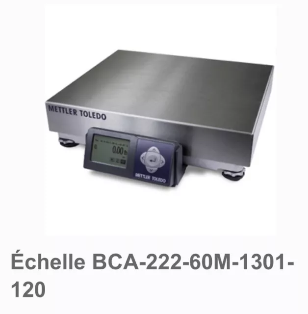 Balance - Mettler Toledo - Ref bca-222-60m-1301-120 60kg