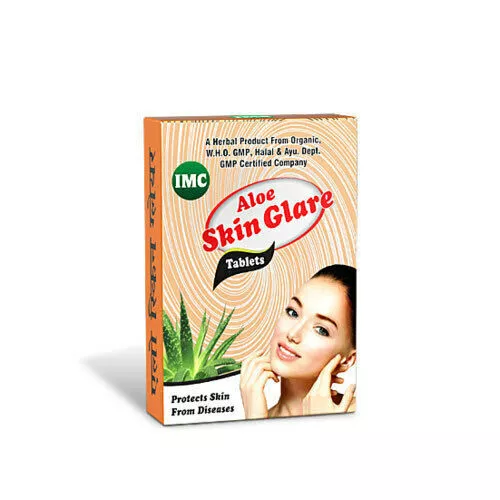 Imc Skin Glare Tablets/100% Ayurvedic/Pure Natural And Herbal Supplement