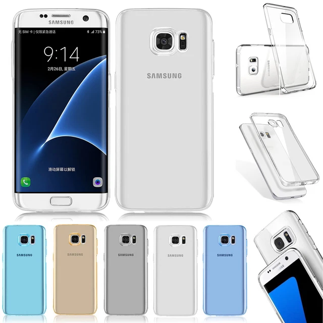 Case For Samsung Galaxy S7 S6 Edge S5 Neo S4 Shockproof Silicone Phone Cover