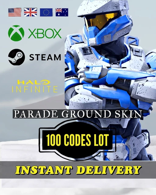HALO INFINITE " Parade Ground " Armor Coating Region Free 100 CODES