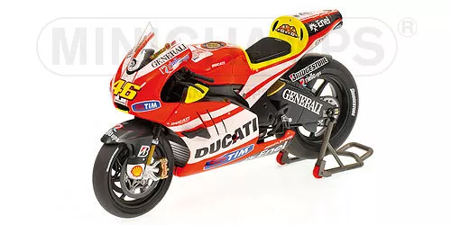 1:12 Minichamps Ducati Valentino Rossi 2011 122110846 Moto Diecast Model