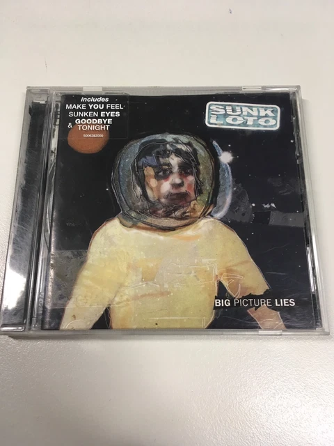 SUNK LOTO BIG Picture Lies CD Album - Aussie Nu-Metal Sony