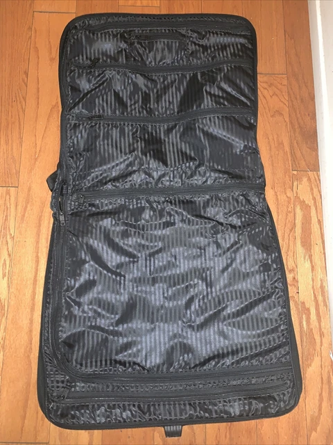 Tumi Black Wheeled Large Bifold Garment Bag Luggage 22” X 22” X 12” 8