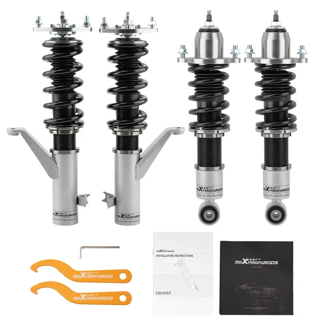 Kit Assetto Regolabile Molle Ammortizzatori per Honda Civic VII Civic MK7 01-05