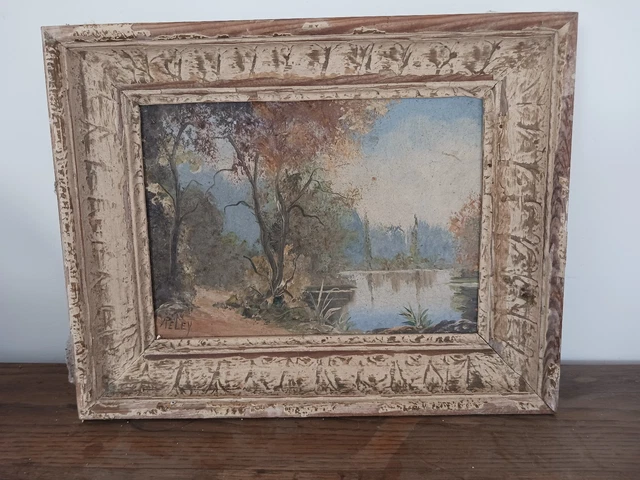 Georges LEROUX, paysage de Provence, huile sur toile signée | Peinture sur toile Georges LEROUX, paysage de Provence, huile sur toile signée | Peinture sur toile