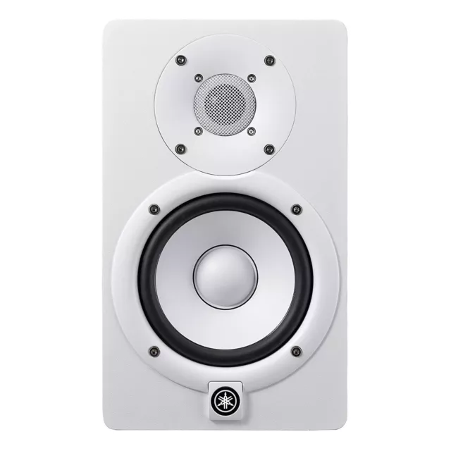 Yamaha HS5 Two-Way Bi-Amplified Nearfield Studio Monitor - Single, White