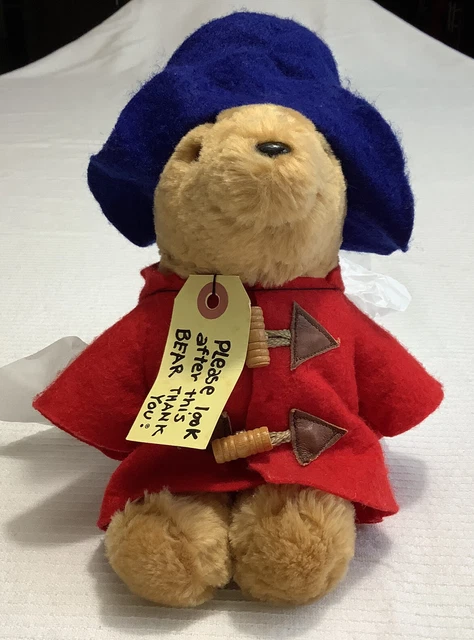 VINTAGE SEARS Kids Gifts PADDINGTON BEAR 9" Plush STUFFED ANIMAL Toy