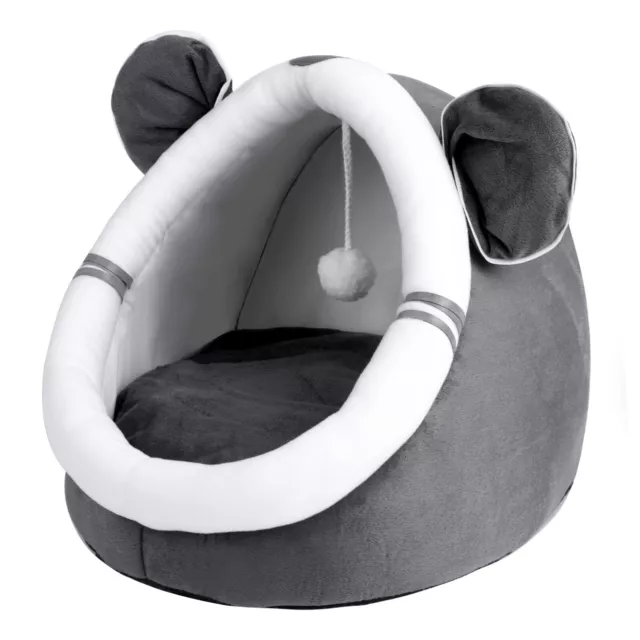 Pet Cat House Sleeping Bed Kennel Puppy Cave Super Soft kitty Tent Nest Indoor