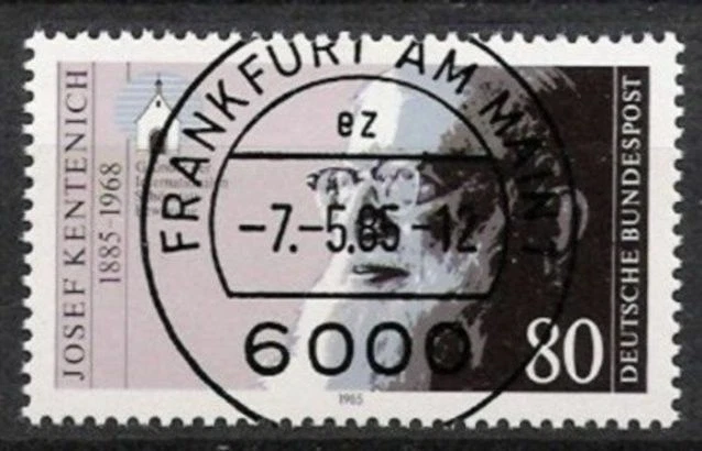 BUND Nr.1252 Josef Kentenich 1985 Vollstempel ffm
