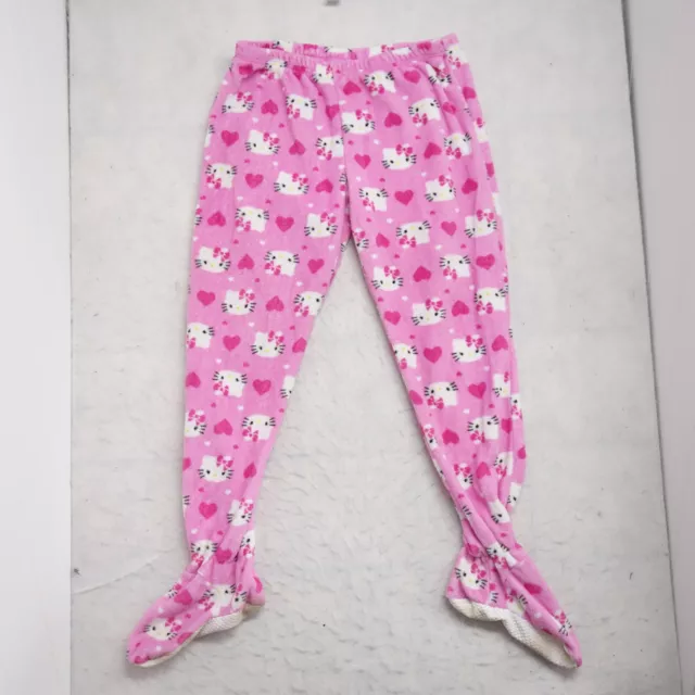 Hello Kitty Nightwear Trouser Womens Size X-Large Pink Elastic Waist Polyester