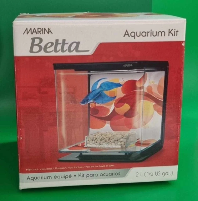 Marina Betta Aquarium Starter Kit, Sun Swirl #B49