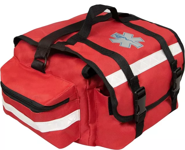 Primacare KB-RO74-R First Responder Bag for Trauma, 17"x9"x7", Professional