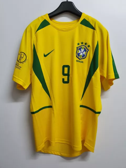 Maglia Brasile 2002 Fifa World Cup Korea Japan 2002 jersey Custom Free personali