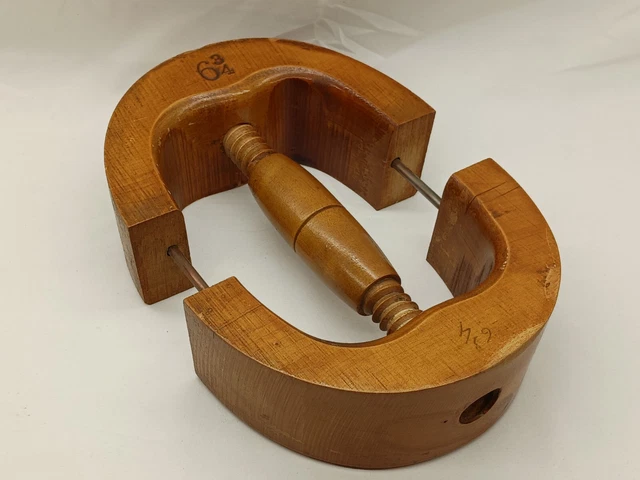 Vintage Heavy Duty 6¾" Wooden Hat Stretcher