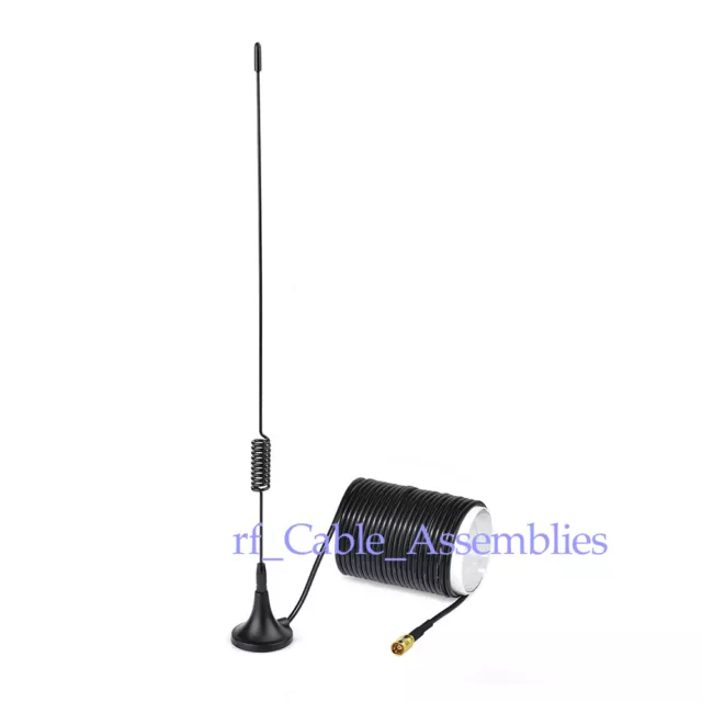 New Car Digital Radio DAB Antenna Aerial with SMB Connector 5M High Gain Antenna