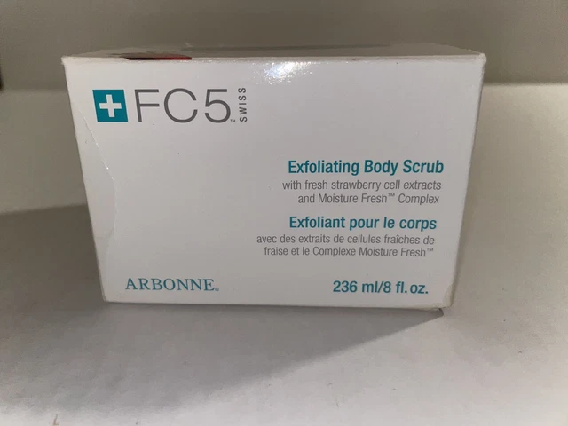 Arbonne FC5 Exfoliating Body Scrub 8 oz. NIB