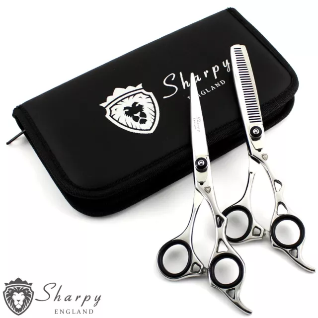 6.5" Professional HAIRDRESSING Scissors BARBER Hair Cutting Thinning Shears set