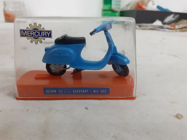 A510 Rare Vintage Mercury 553 Italie Socle Seul Vespa 50 CC Elestart