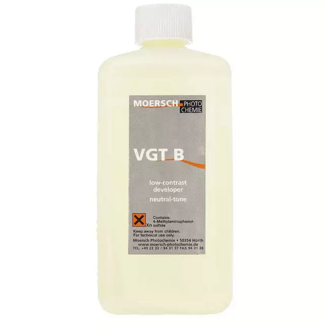 Moersch VGT B Low Contrast Developer 500ml