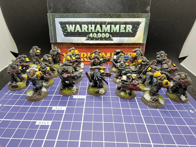 Warhammer 40k Space Wolves Grey Hunters Army Pro Painted Squad Wolf Pack