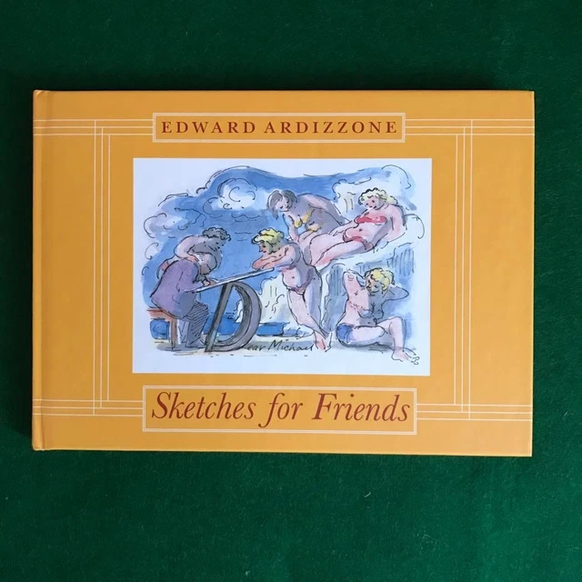 EDWARD ARDIZZONE SKETCHES for Friends 2002 libro de arte de Japón