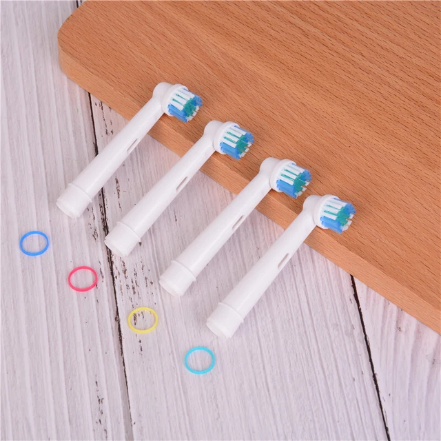 4pcs Electric Toothbrush Heads Replacement for Oral B SB-17A Soft Brush B.of   q