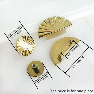 Gold Cabinet Knob Drawer Pulls Handles Dresser Knob Modern Style Kitchen Knobs
