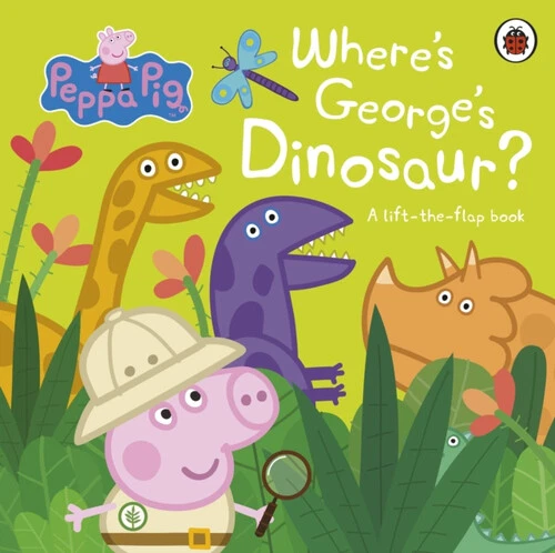 WHERE'S GEORGE'S DINOSAURIO: Un Levantar La Solapa Libro Tablero Libros ...