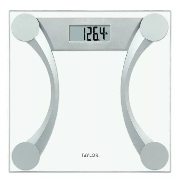 PE Taylor Precision Products Instant Read 400-lb Capacity Bathroom Scale