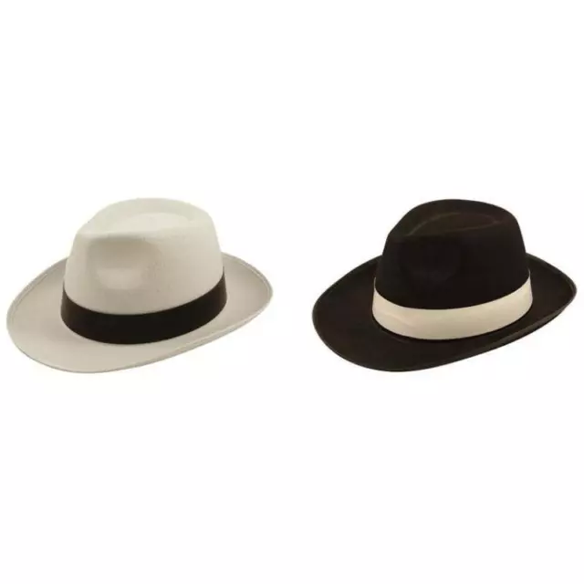 Henbrandt Al Capone cappello da gangster anni '20 abito elegante per adulti