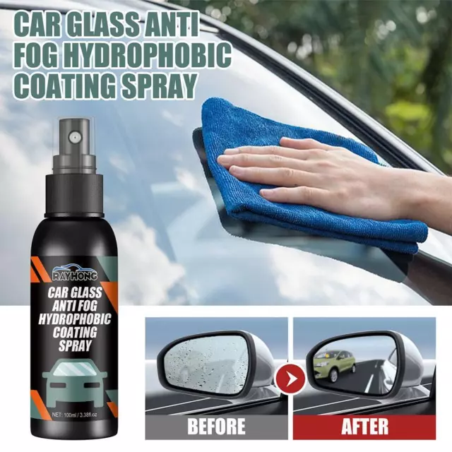Anti-rain Anti-fog Coating Agent for Car Glass Windshield Rain Repellent Spray./