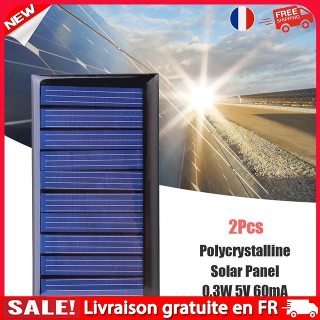 Panneau solaire époxy, cellule solaire, mini panneau solaire, pour l'extérieur à la maison