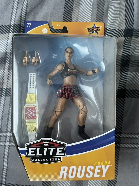 Elite Ronda Rousey MATTEL ELITE COLLECTION WWE Summerslam Ronda Rousey Series 77 New ...
