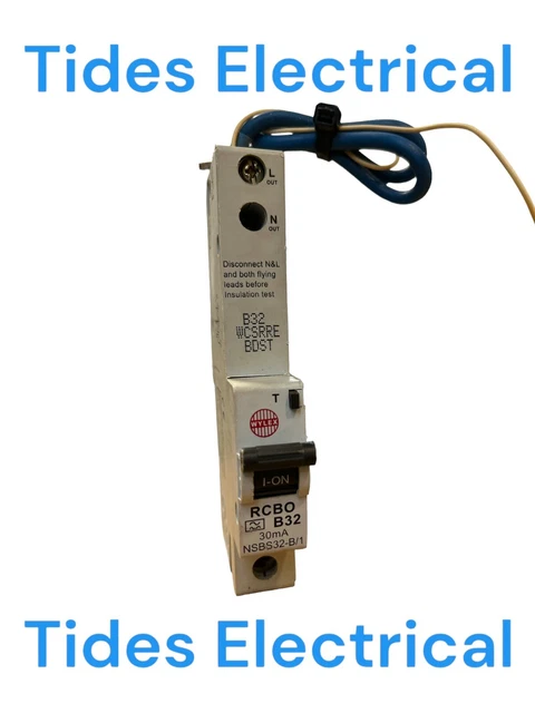 Wylex RCBO 32 AMP 30 mA Typ B 32A NH Bereich B32 NSBS32-B/1