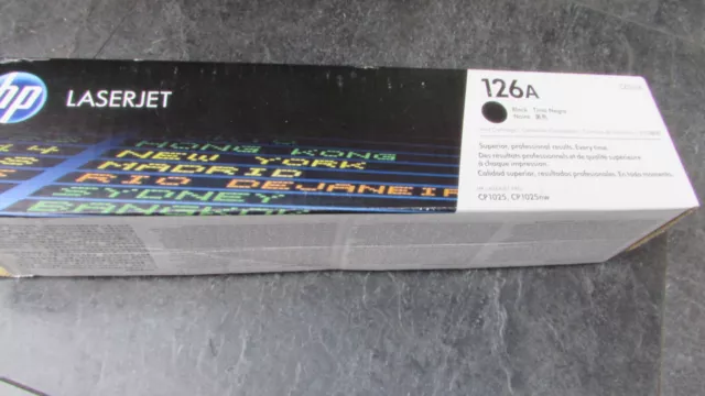 Genuine HP 126A Standard Laserjet Toner Cartridge - CE310A - Black