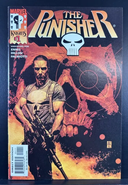 The Punisher #1 Vol. 3 Marvel Knights 2000 Garth Ennius, Steve Dillon High Grade