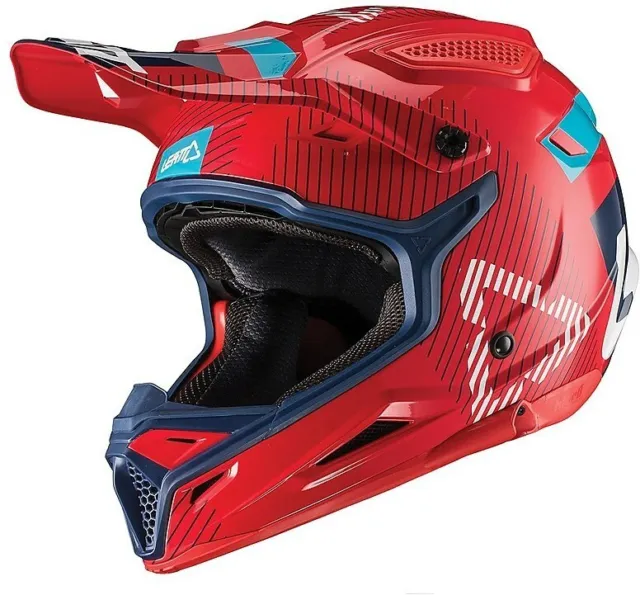 CASCO CROSS ENDURO MOTARD LEATT GPX 4.5 V19.2 RED INK TAGLIA l