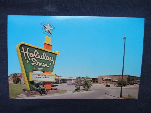 1960s Kingman Arizona Route 66 Holiday Inn Motel Postcard