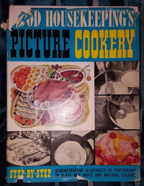 Good Housekeeping's Picture Cookery-The National Magazine-H/B D/W-£3.25 Uk Post