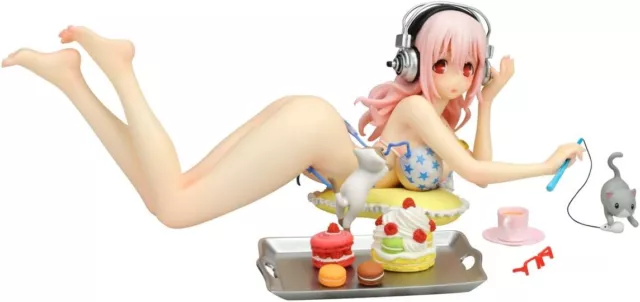 Nitro plus Super Sonico Sweets Bikini ver. 1/7 PVC Sexy Figure from Japan