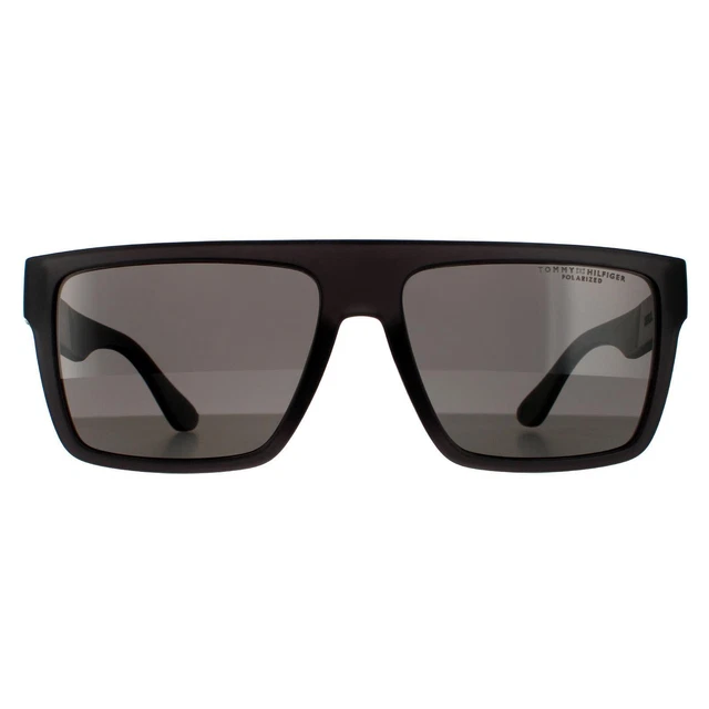 Tommy Hilfiger Lunettes de Soleil Th 1605/S Fre M9 Mat Gris Grises Polarisées
