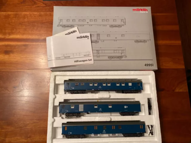 Marklin Digital Auxiliary Car Set HO Gauge