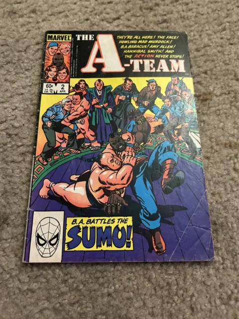 The A-Team Marvel Comic Book Vol 1 No 2 April 1964 Board Bagged Vintage