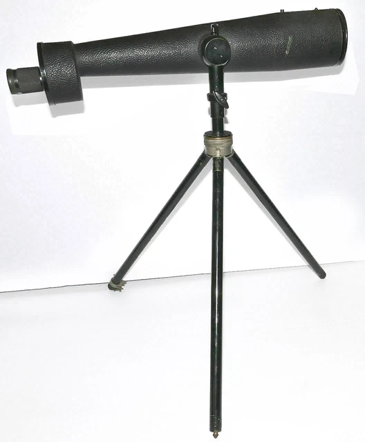CARL ZEISS JENNA ASIOLA 1826 42x60MM SPOTTING SCOPE + TRIPOD 1930s-1940s - WWII