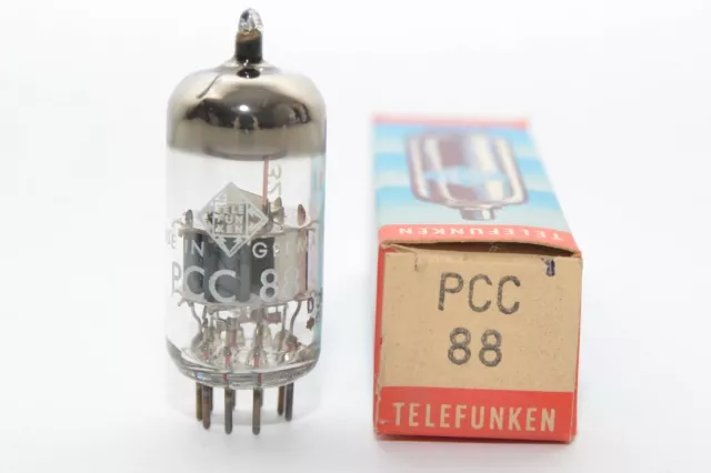 Vintage Telefunken / Siemens PCC88 / PCC 88 Audio Röhre / HiFi Tube, NIB, NOS