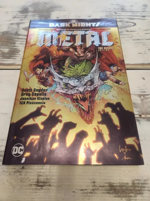 Dark Nights: Metal: The Deluxe Edition - Hardcover by Scott Snyder ~ EXC ~