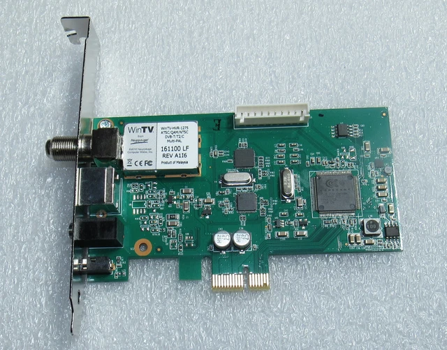 HAUPPAUGE 1196 WINTV HVR-1275 ATSC/QAM/NTSC DVB-T/T2/C Multi-PAL TV ...